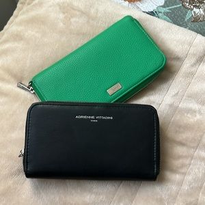 Two Leather Wallets Thirty-one Adrienne Vittadini
